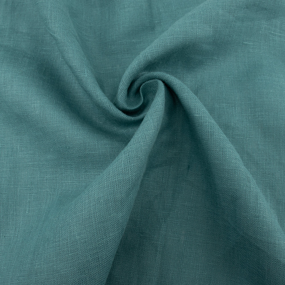 Solid Pacific Blue | Linen | Birch