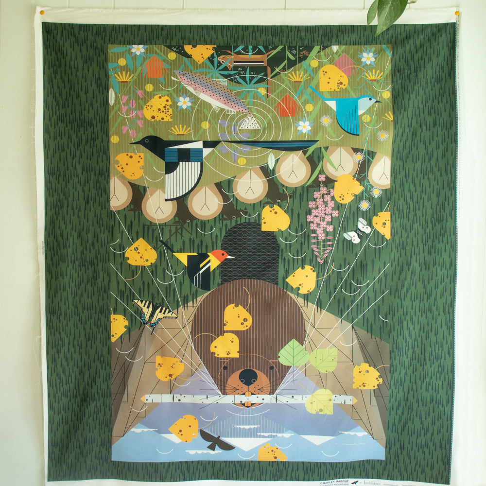 Preorder - Rocky Mountains Main Poster Panel | Charley Harper
